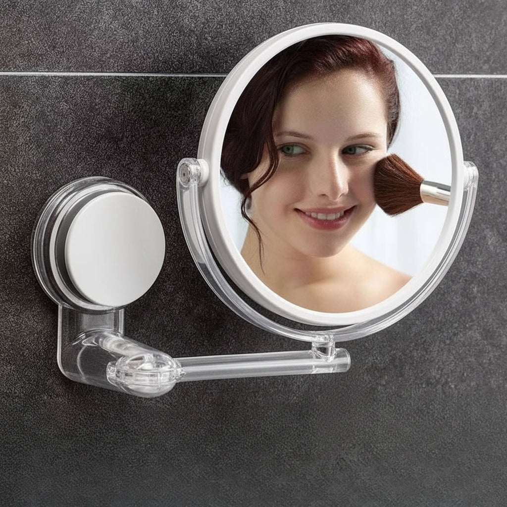 GlowFlex Mirror – Folding Arm Wall Mirror
