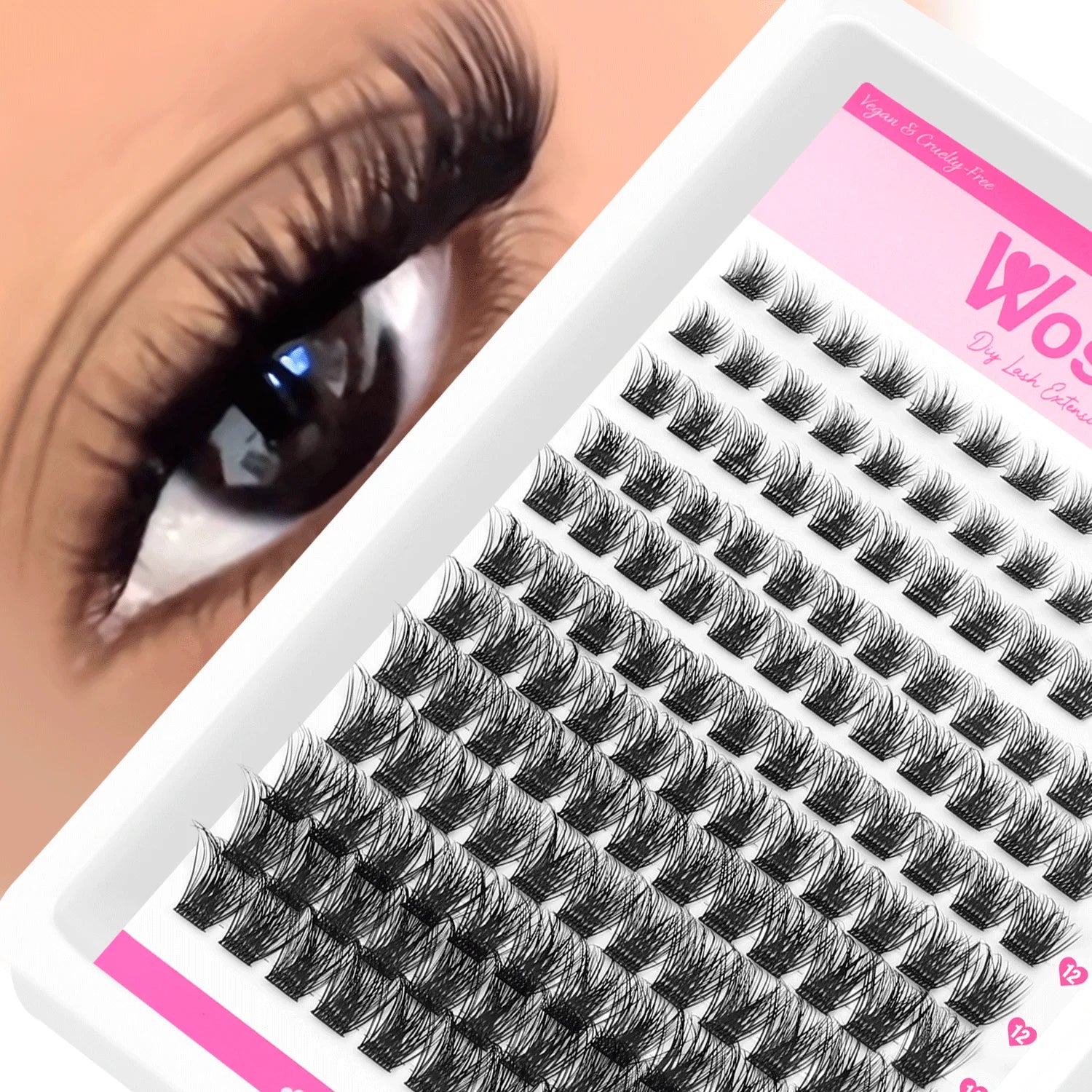 Wosheer 5-Minute Salon Lash Kit