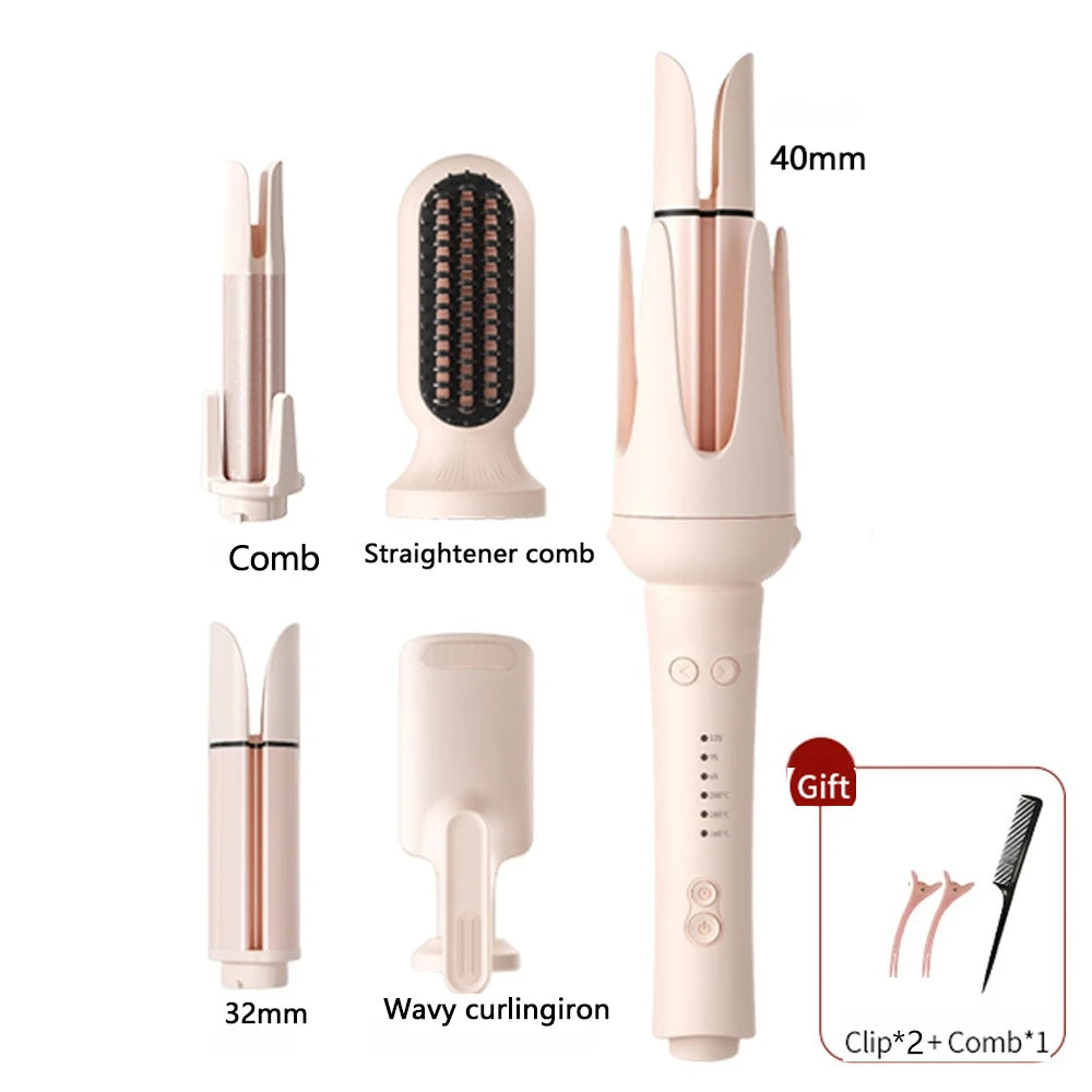 GlowCurl Pro — Automatic Rotating Hair Curler