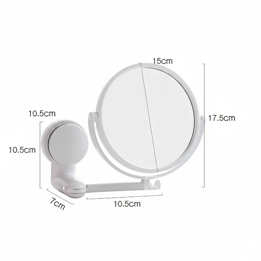 GlowFlex Mirror – Folding Arm Wall Mirror