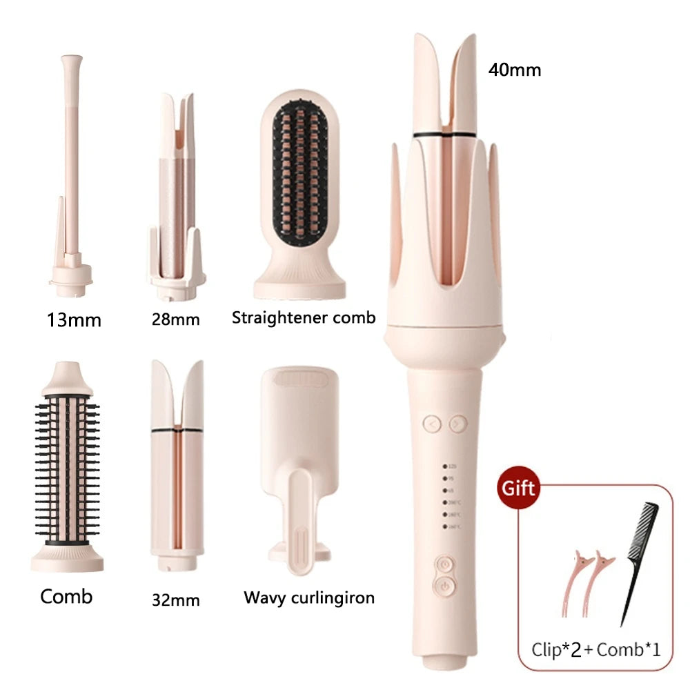GlowCurl Pro — Automatic Rotating Hair Curler