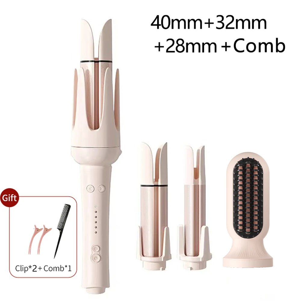 GlowCurl Pro — Automatic Rotating Hair Curler