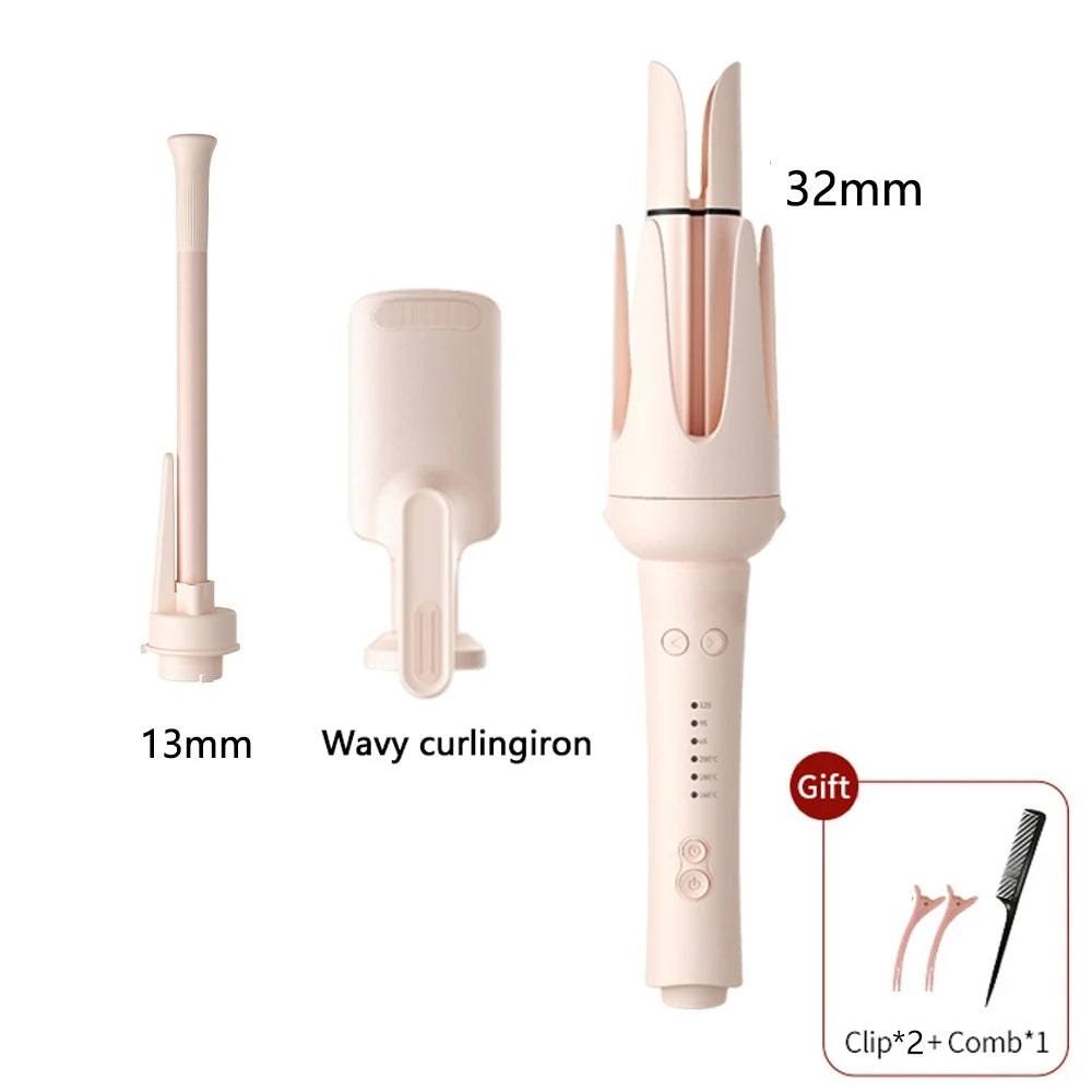 GlowCurl Pro — Automatic Rotating Hair Curler