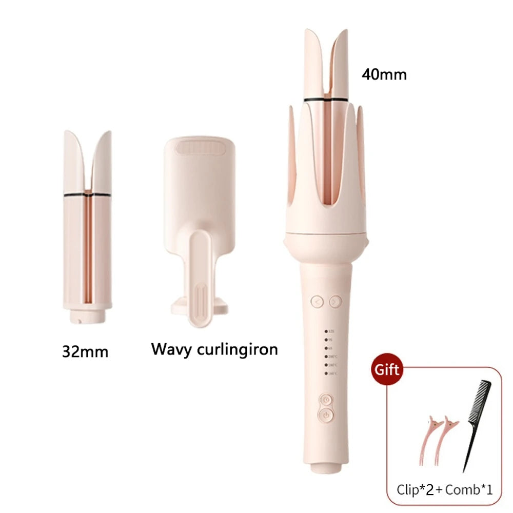 GlowCurl Pro — Automatic Rotating Hair Curler