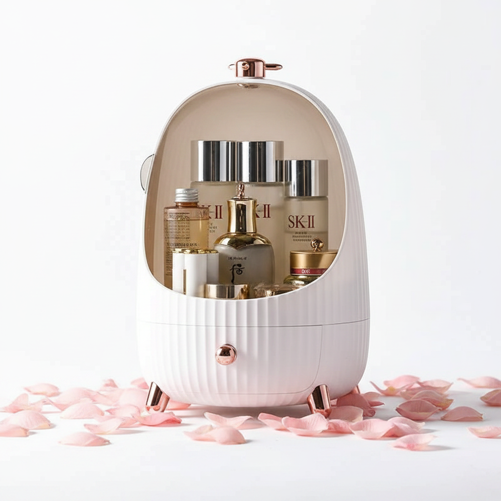 GlowBox Organiser – LED Vanity Storage Case
