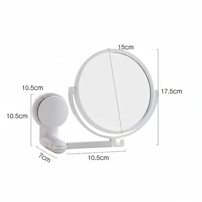 GlowFlex Mirror – wall mirror dimensions and folding arm measurements | Glow Vanta