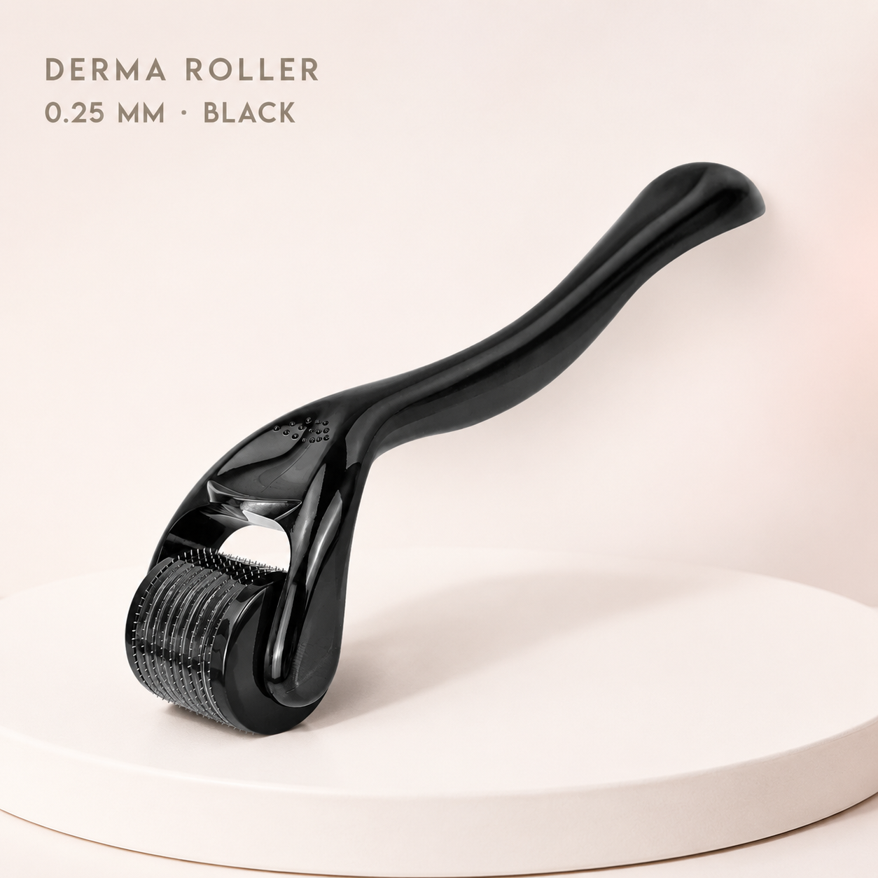 GlowIce Derma Roller 0.25 mm Black premium variant