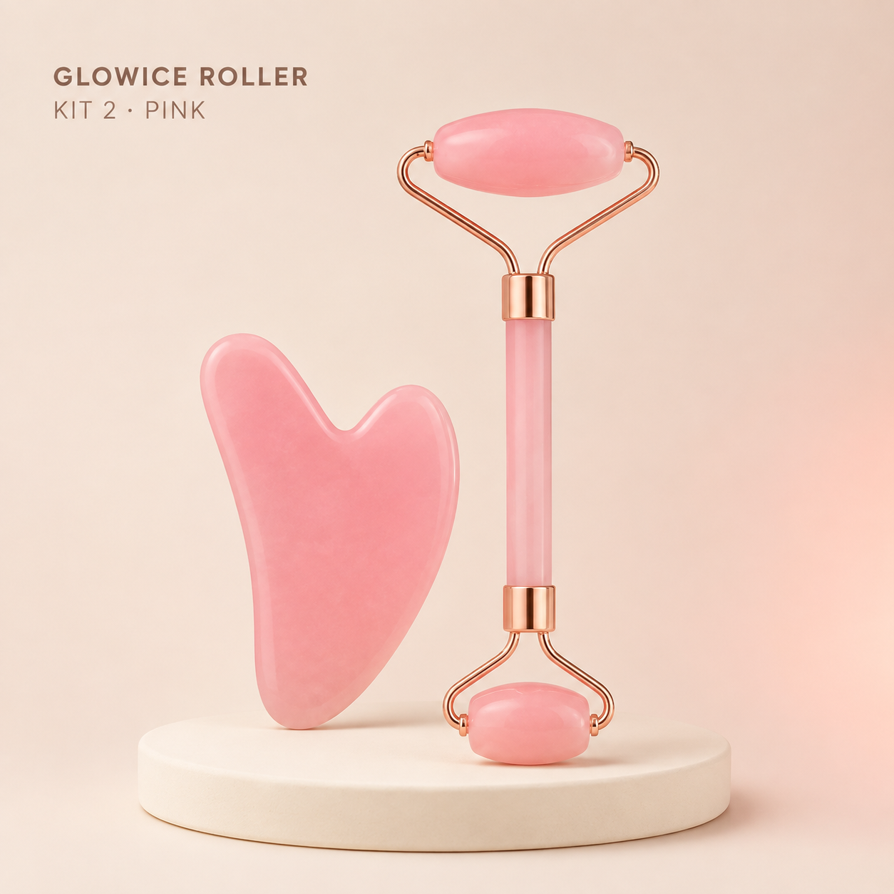 GlowIce Roller Kit 2 Pink premium variant