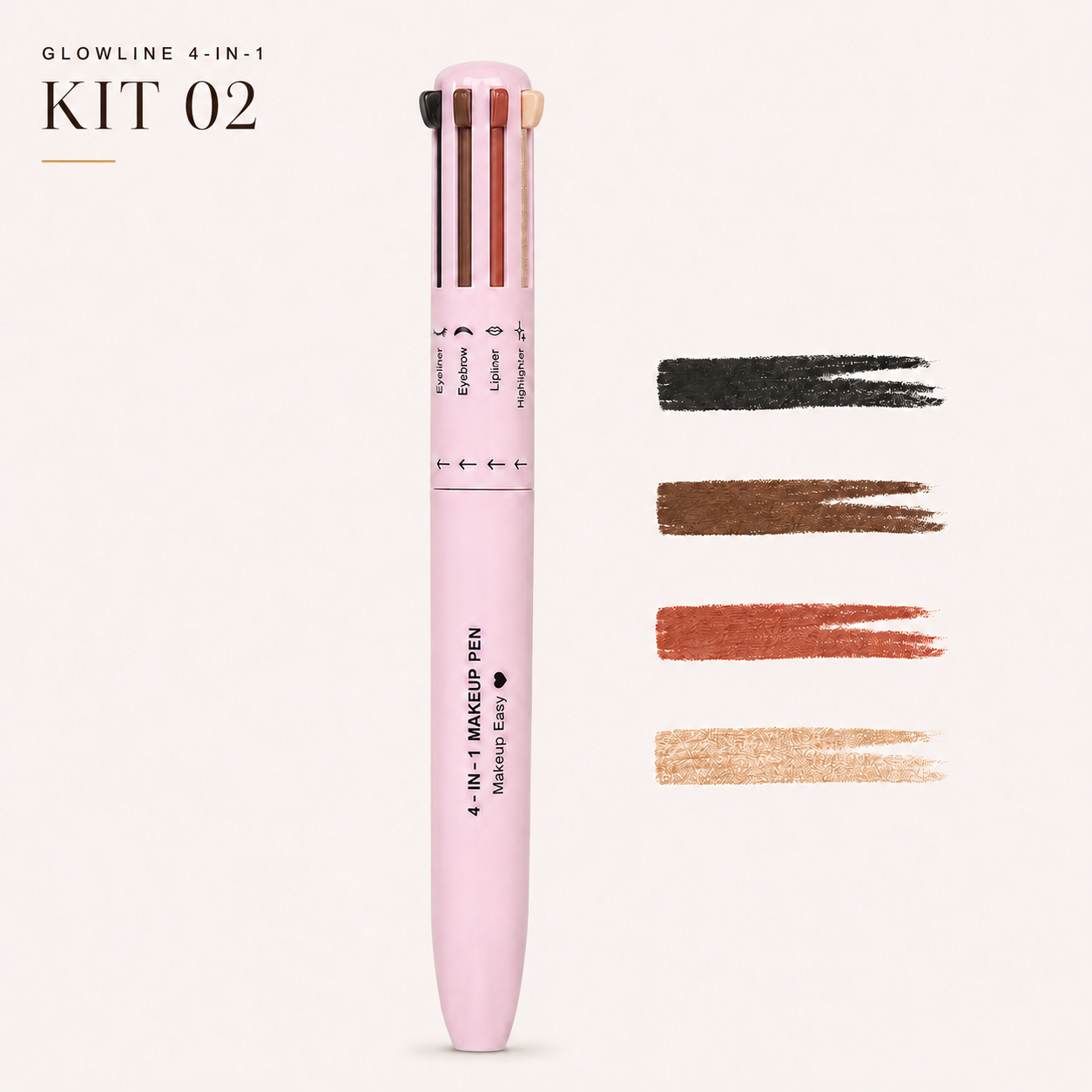 GlowLine 4-in-1 Kit 02 premium variant with colour swatches