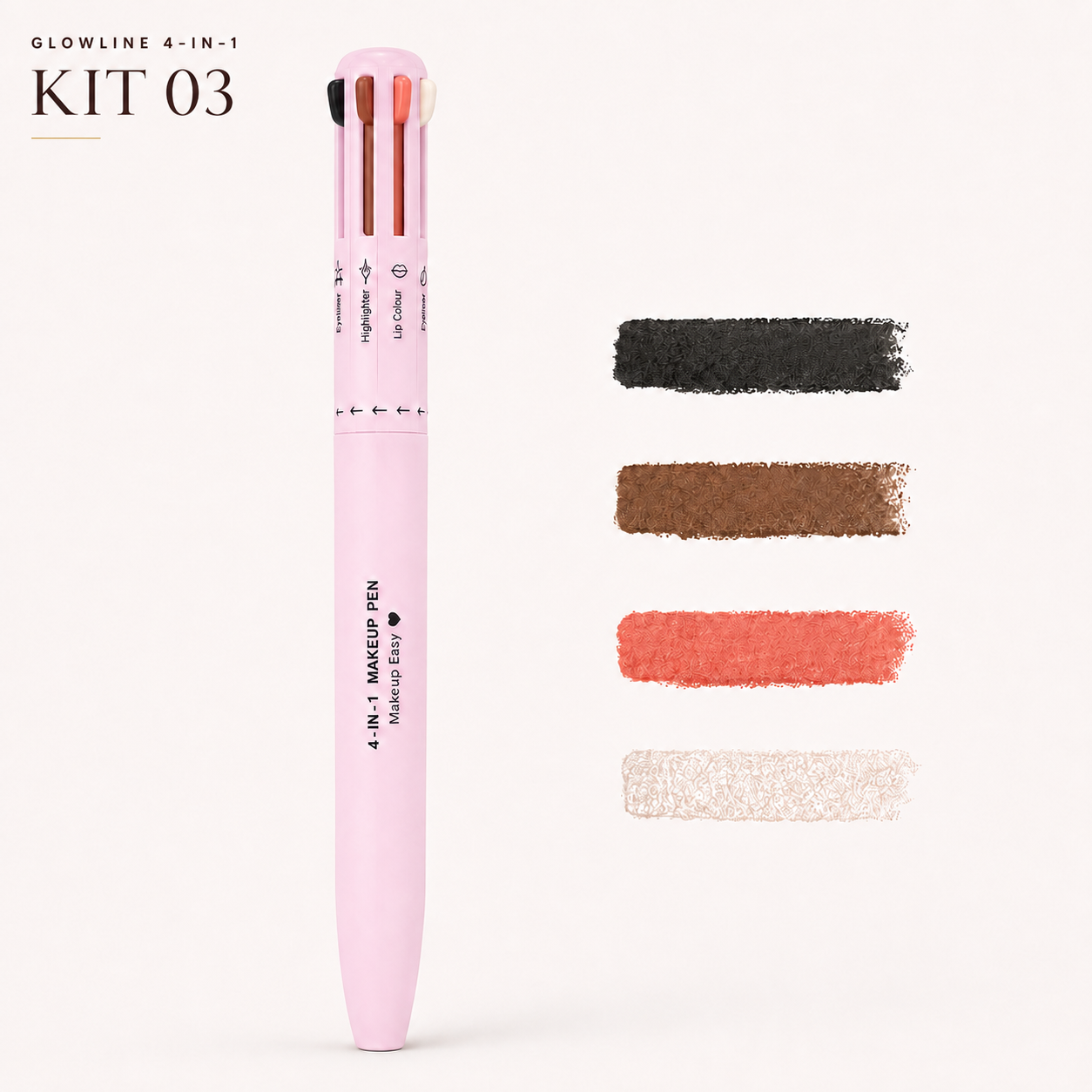 GlowLine 4-in-1 Kit 03 premium variant with colour swatches
