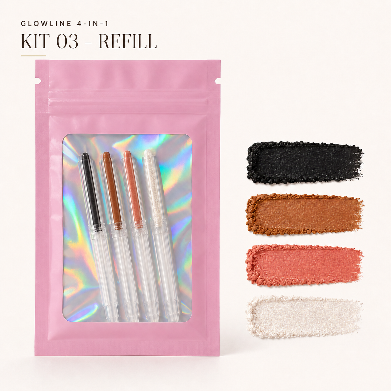 GlowLine 4-in-1 Kit 03 refill set premium variant