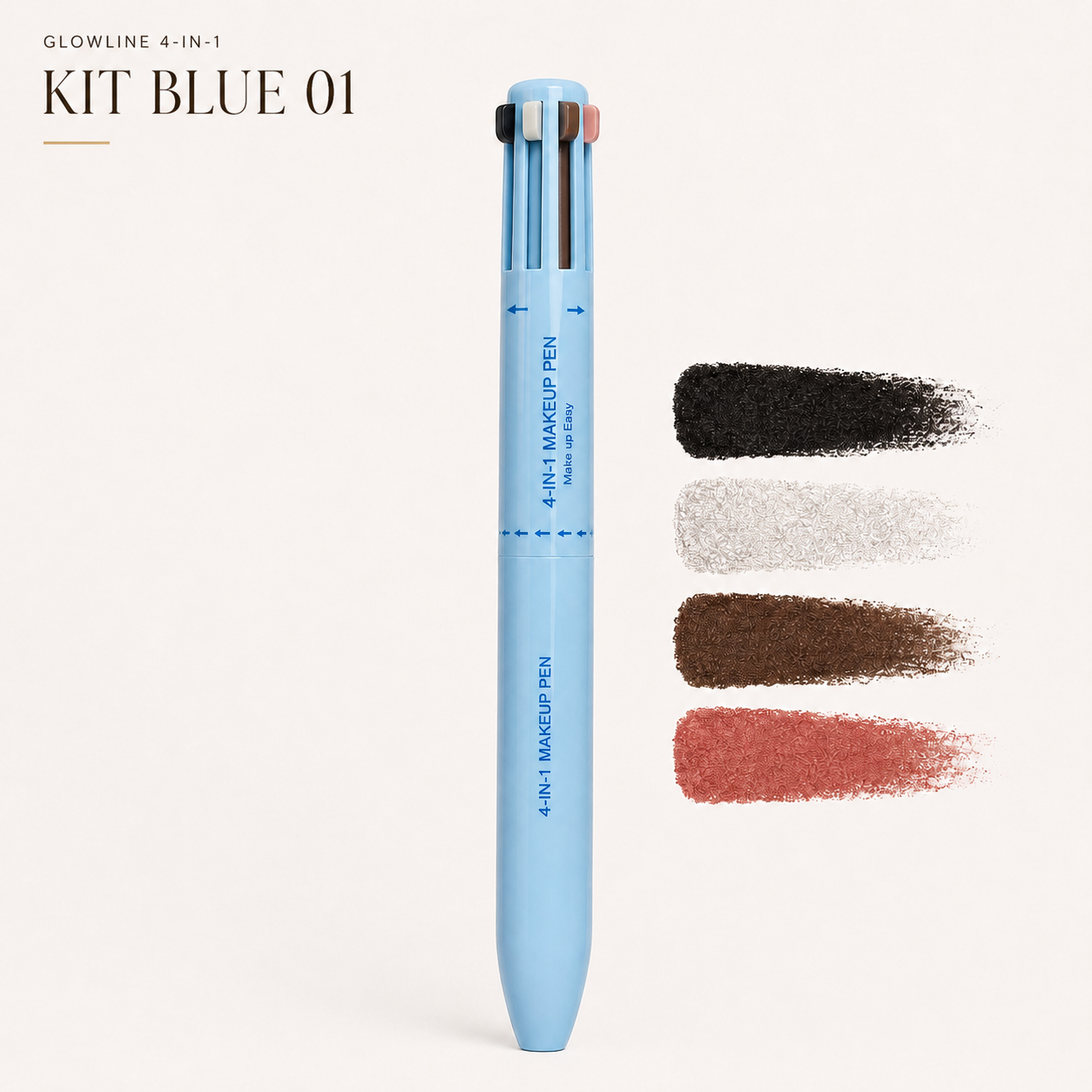 GlowLine 4-in-1 Kit Blue 01 premium variant with colour swatches