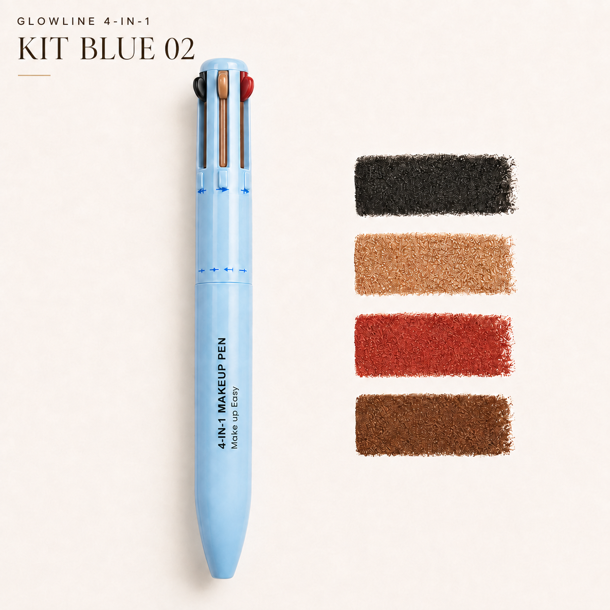 GlowLine 4-in-1 Kit Blue 02 premium variant with colour swatches