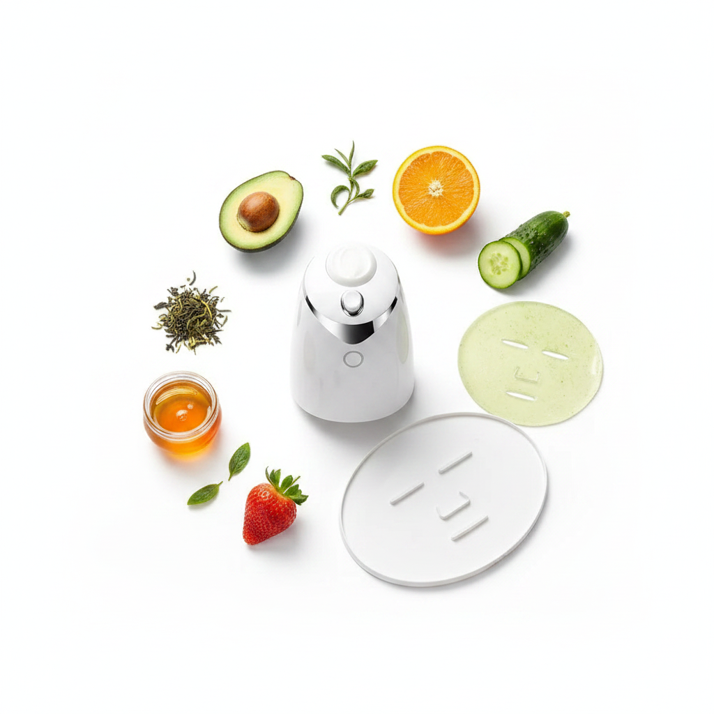 GlowMask Studio — DIY Fruit & Veggie Mask Maker