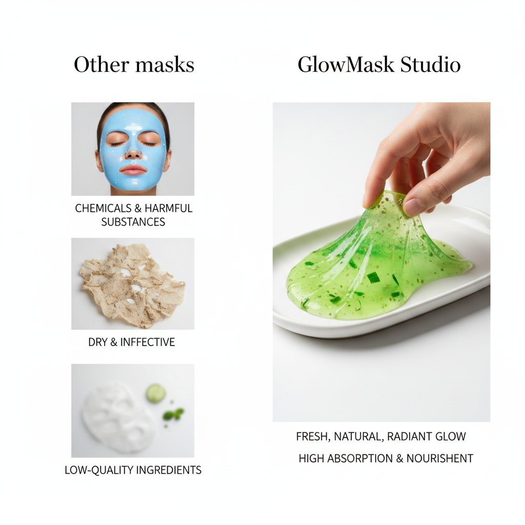GlowMask Studio — DIY Fruit & Veggie Mask Maker