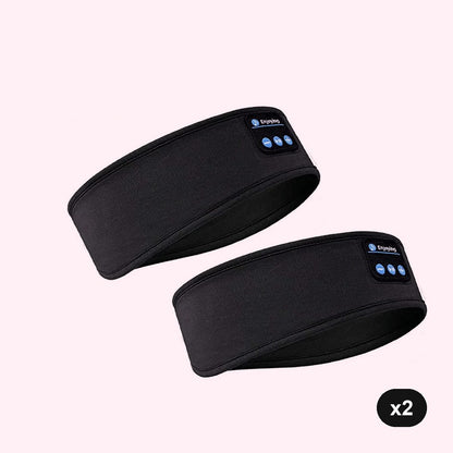 Pair of two GlowRest Sleep Headbands