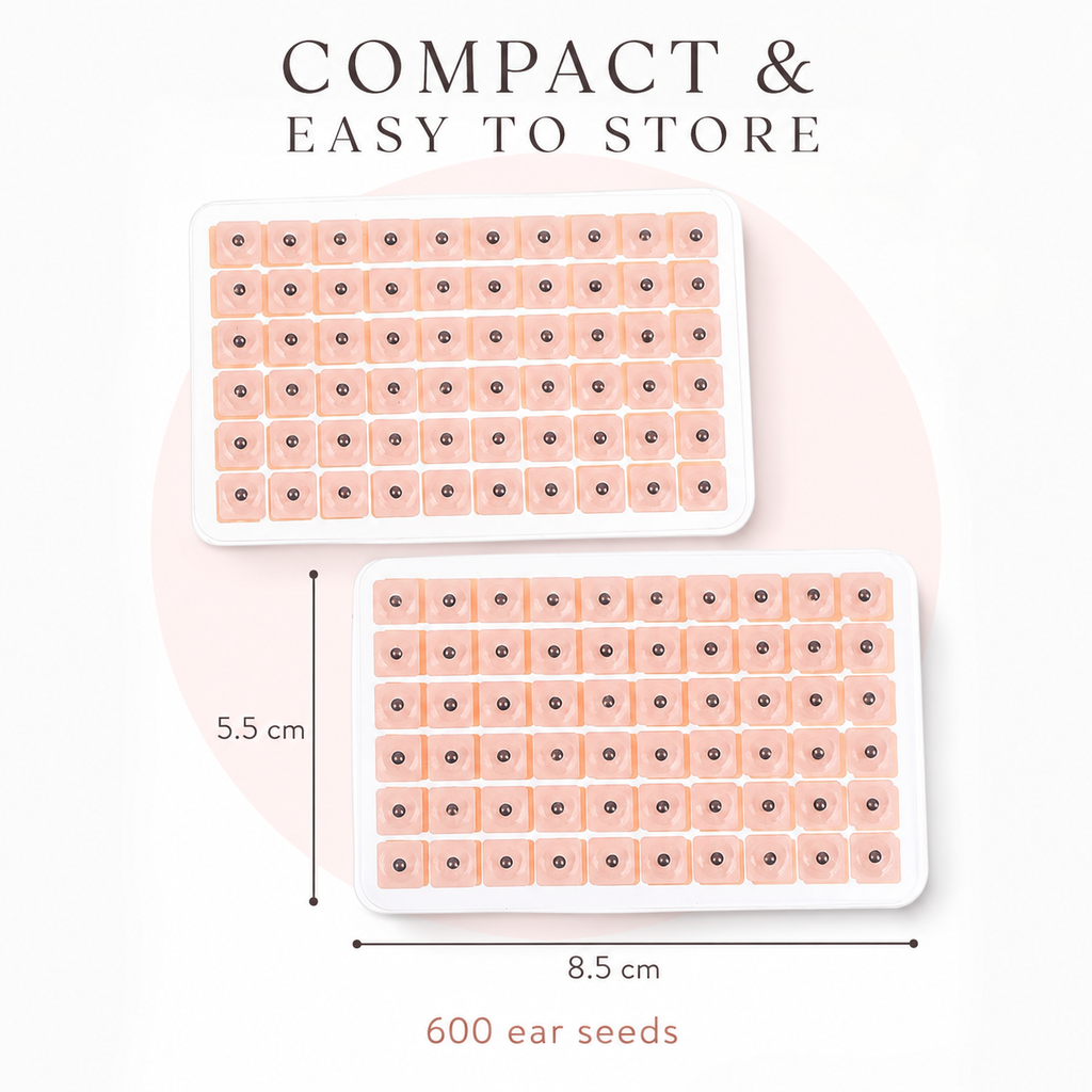 SerenEar compact ear seed kit dimensions