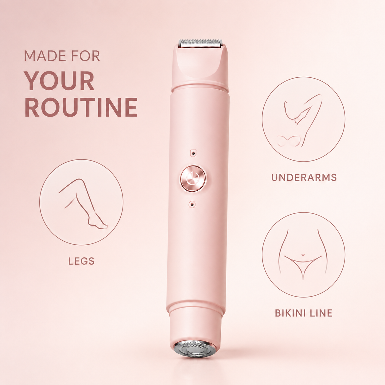 SilkTouch Pro for legs, underarms and bikini line